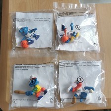 4 Mc Donald's Schlümpfe 1998 Serie 2 neu in OVP