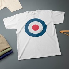 RAF Roundel Mod T-Shirt Vespa