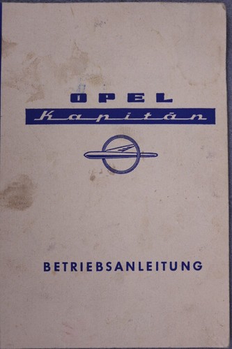 Opel kapitän ltr motor - 2,6,