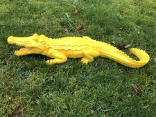 Krokodil Alligator 70cm Garten