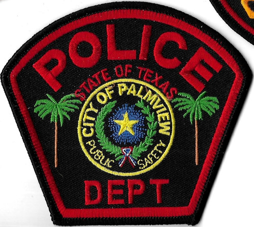 Texas police patch - , palmview