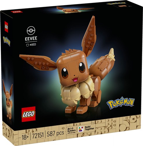 Lego pokémon 72151 - evoli,
