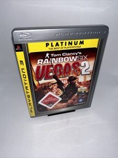 Tom Clancy's Rainbow Six: Vegas 2 - Platinum (Sony PlayStation 3, 2006) Ubisoft