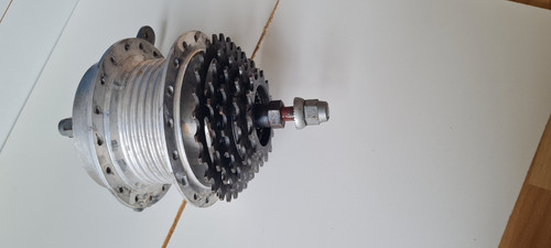 Atom hinterradnabe fach - 5-fach, –