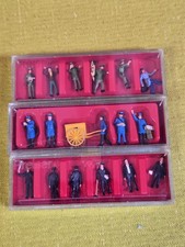 3x Preiser Figuren konvolut