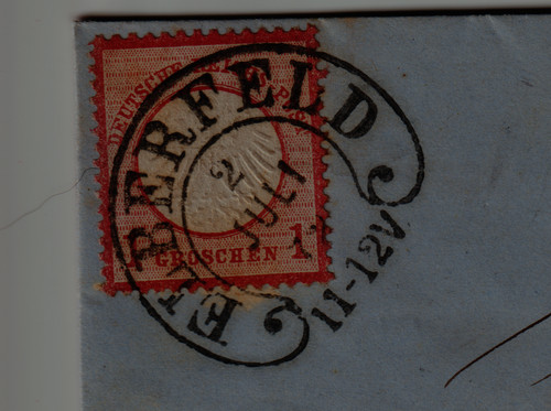 1872 faltbriefhülle - ,