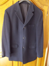 Herren-Sakko Gr. 52 in dunkelblau WOOL AND CASHMERE