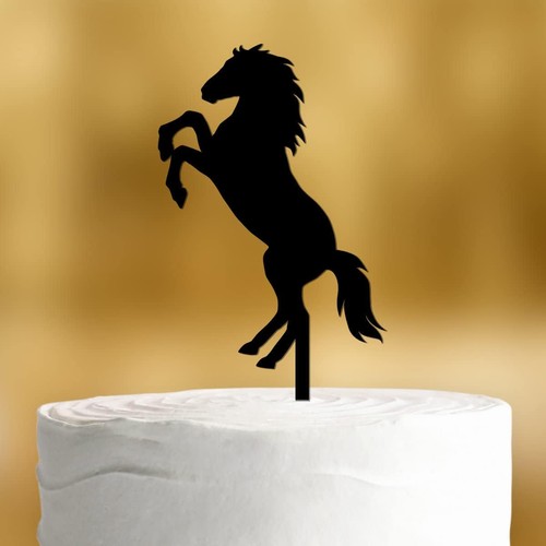 Cake topper pferd - pferd, [springendes