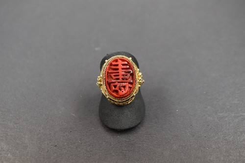 älterer ring aus china - älterer, silber