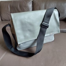 Filofax Messenger Business Schultertasche mit Laptopfach neuwertig grau
