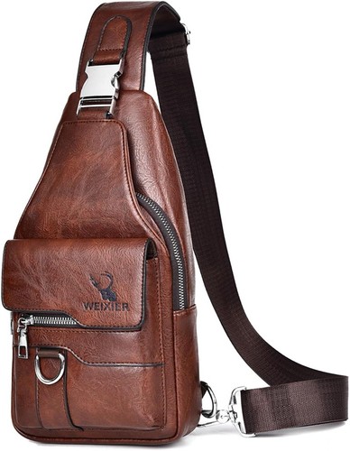 Sling tasche für - für, herren,leder