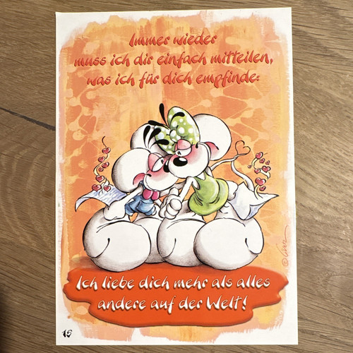 Diddl postkarte ich - diddl,