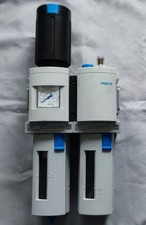 Wartungseinheit FESTO 1/2" (MS6-LFR-1/2-D7-ERM-AS & MS6-LOE-1/2-R) - Neuwertig