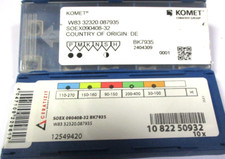 10 KOMET Wendeplatten zum