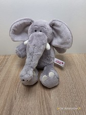 Nici Elefant grau Stofftier Kuscheltier Plüschtier Schlenker ca 25cm 80007-15-06