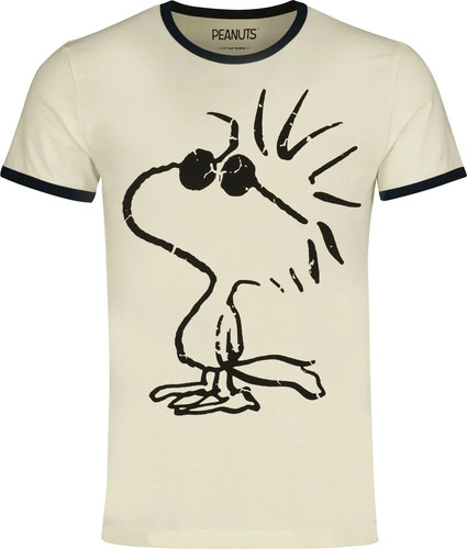 Peanuts ringershirt unisex - peanuts,