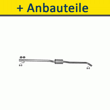 Mitteltopf Auspuff+ für ROVER