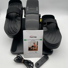 HOFTME Ellipsentrainer im Sitzen,Crosstrainer,Beintrainer Pedaltrainer