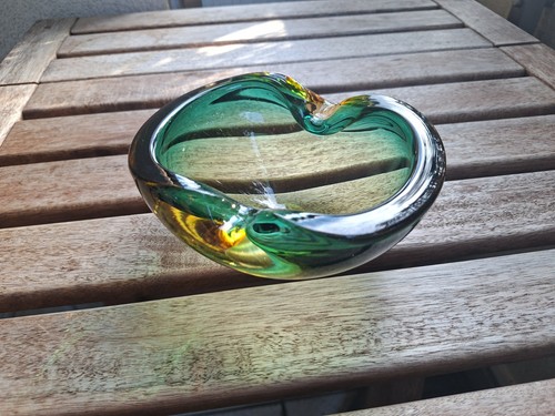 Murano glas aschenbecher - murano,