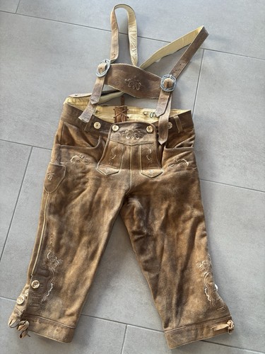 Damen trachten hose - hose, leder