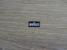 Ersatzteil Braun Atelier Hifi Lautsprecher Logo für Gitter in schwarz