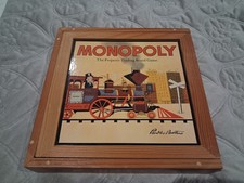 Monopoly Nostalgie Holzkiste