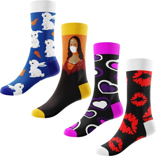 Lustige socken damen paar - damen,