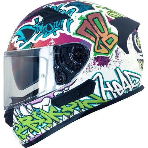 Broken head integralhelm mit - broken,