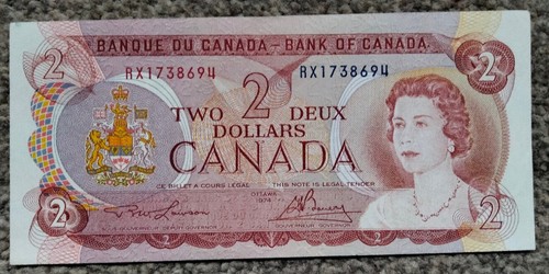 Kanada dollars 1974 p86a - dollars,