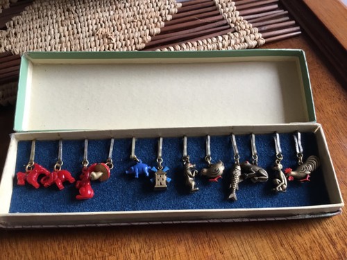Vintage anhänger glasmerker - vintage,