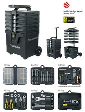 TOPEAK - TRAGBARE TROLLEY-KOMMODE MIT 40 PROFESSIONELLEN WERKZEUGEN