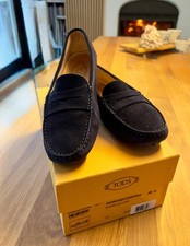 Damen Mokassin 36,5 von TOD’S Tods in OVP Dunkelblau