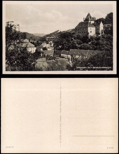 Ansichtskarte liebstadt - ansichtskarte,