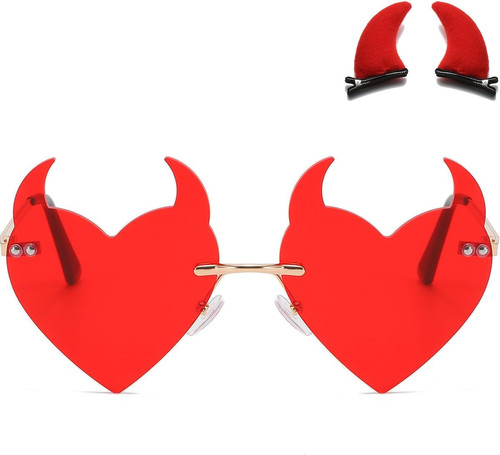 Teufelshörnern sonnenbrille - teufelshörnern,
