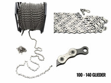 KMC X9 Kette 9-fach Fahrradkette Schaltungskette inkl. MissingLink Silber/Grau