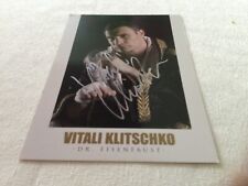 Autogramm Vitali Klitschko Original Unterschrift 