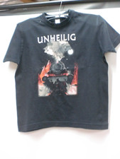 schwarzes Shirt "Unheilig" Gr. 134/140