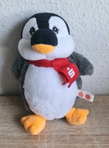 Sparkasse stofftier pinguin - stofftier,