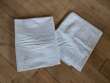 Omas Aussteuer Damast Bettwäsche -2 xOberbettbezug-Rarität GERNE PREISVORSCHLAG