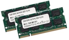 2x 2GB 4GB RAM 800 Mhz DDR2