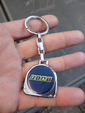 Vintage Schlüsselanhänger Keychain - Fiat - Blau
