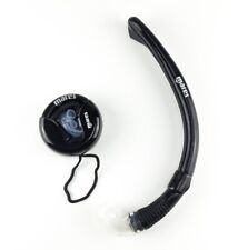 Mares At Faltschnorchel Schnorchel schwarz faltbar für Jackettasche Reise