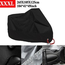 Motorcycle Cover Black 3XL