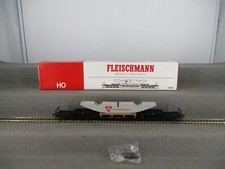 Fleischmann Spur H0 5298 Tiefladewagen "Dywidag" der DB in OVP