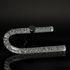 Murano Glas Handtuchhalterung Seguso Vetri D'arte DOGALE Badezimmer Garnitur