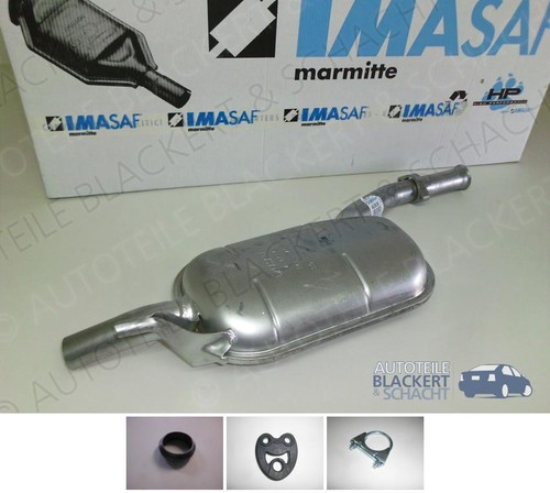 Imasaf auspuff mitteltopf - imasaf,