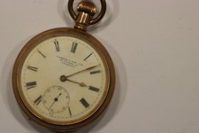 Taschenuhr Vergoldet Signiert