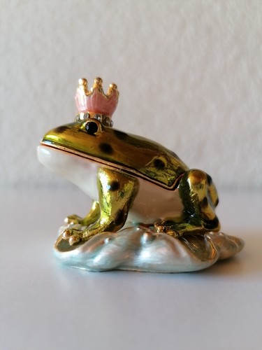 Frosch schmuckschatulle - frosch,
