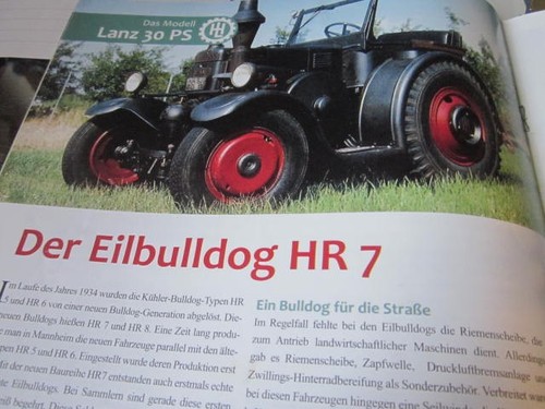 Lanz eilbulldog 7mit 30ps - eilbulldog,