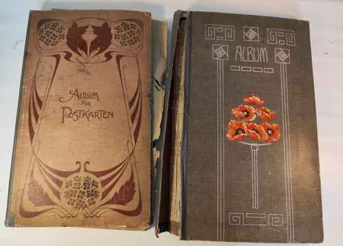 Jugendstil fotoalbum - 2x,